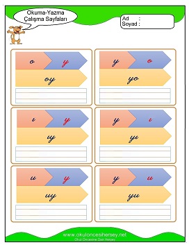 y sesi Grubu Çalışma Sayfaları